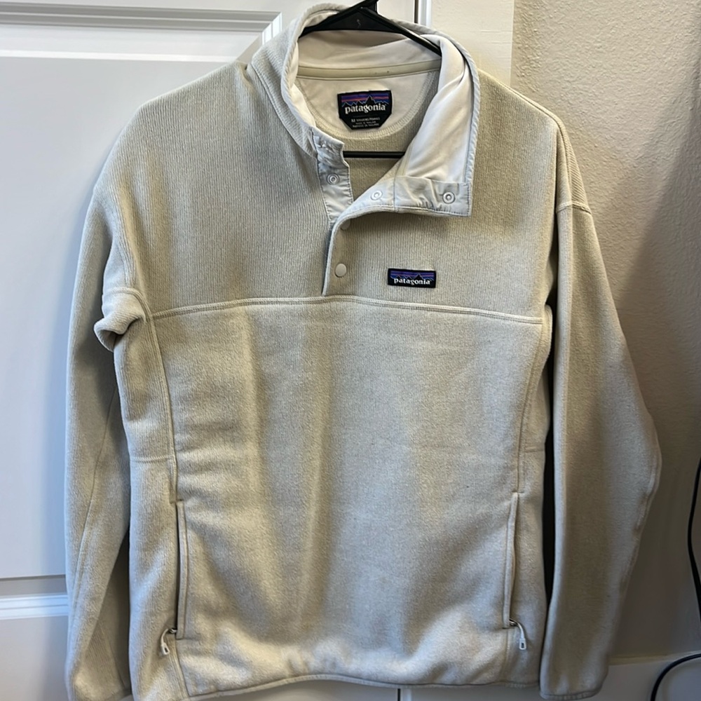 Patagonia better sweater snap T pullover medium